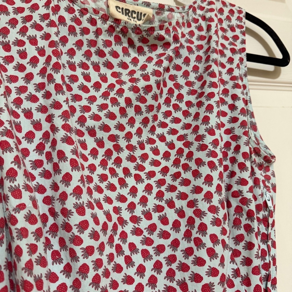Circus Strawberry Print Midi Dress – UK 14 - Picture 4 of 5